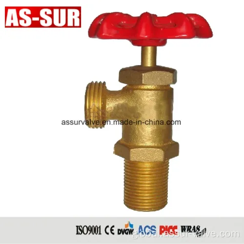 Brass Shut Off Valve Garden Hose High Pressure water brass stop valves Supplier